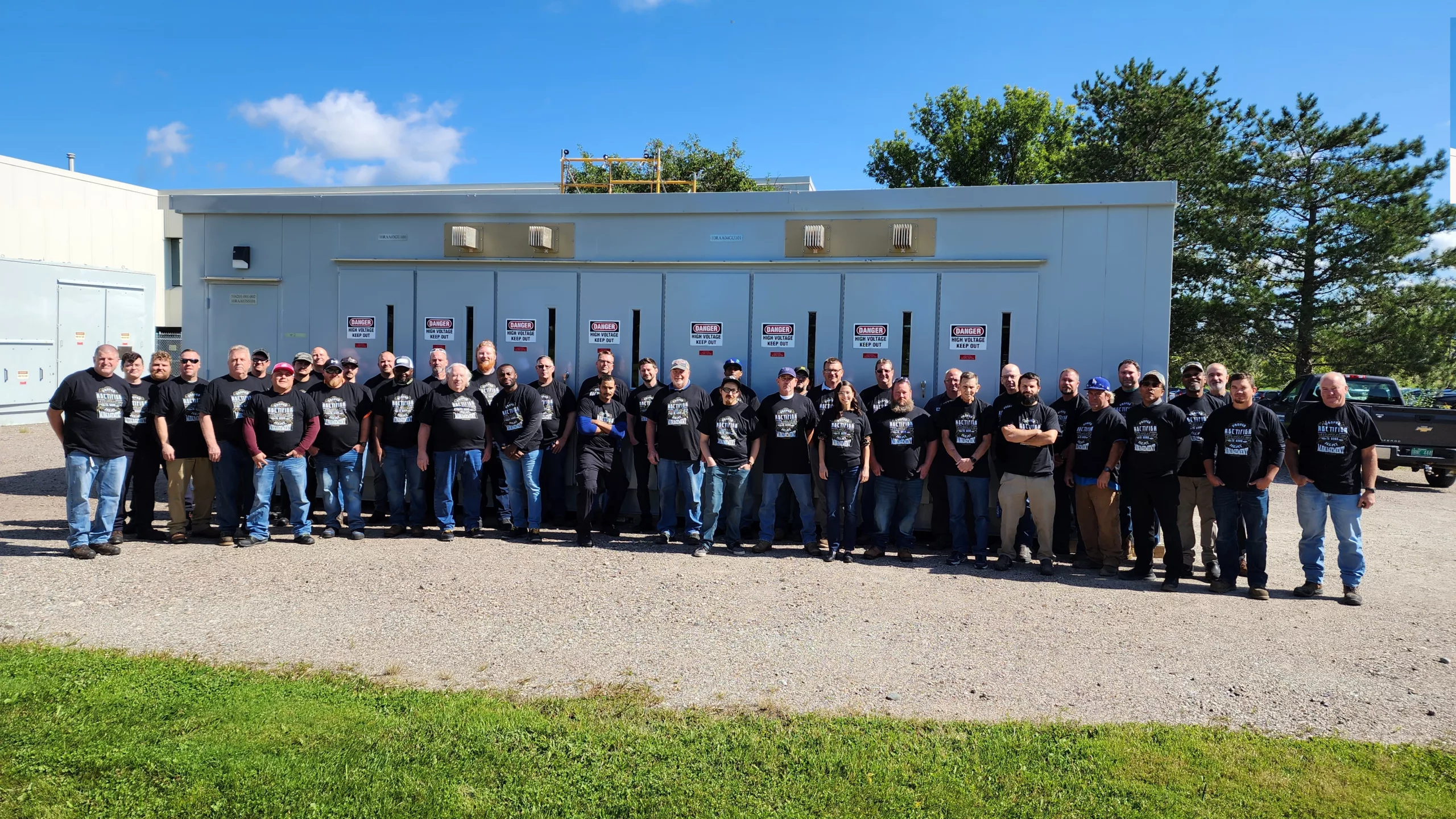 Group shot of rectifier training seminar