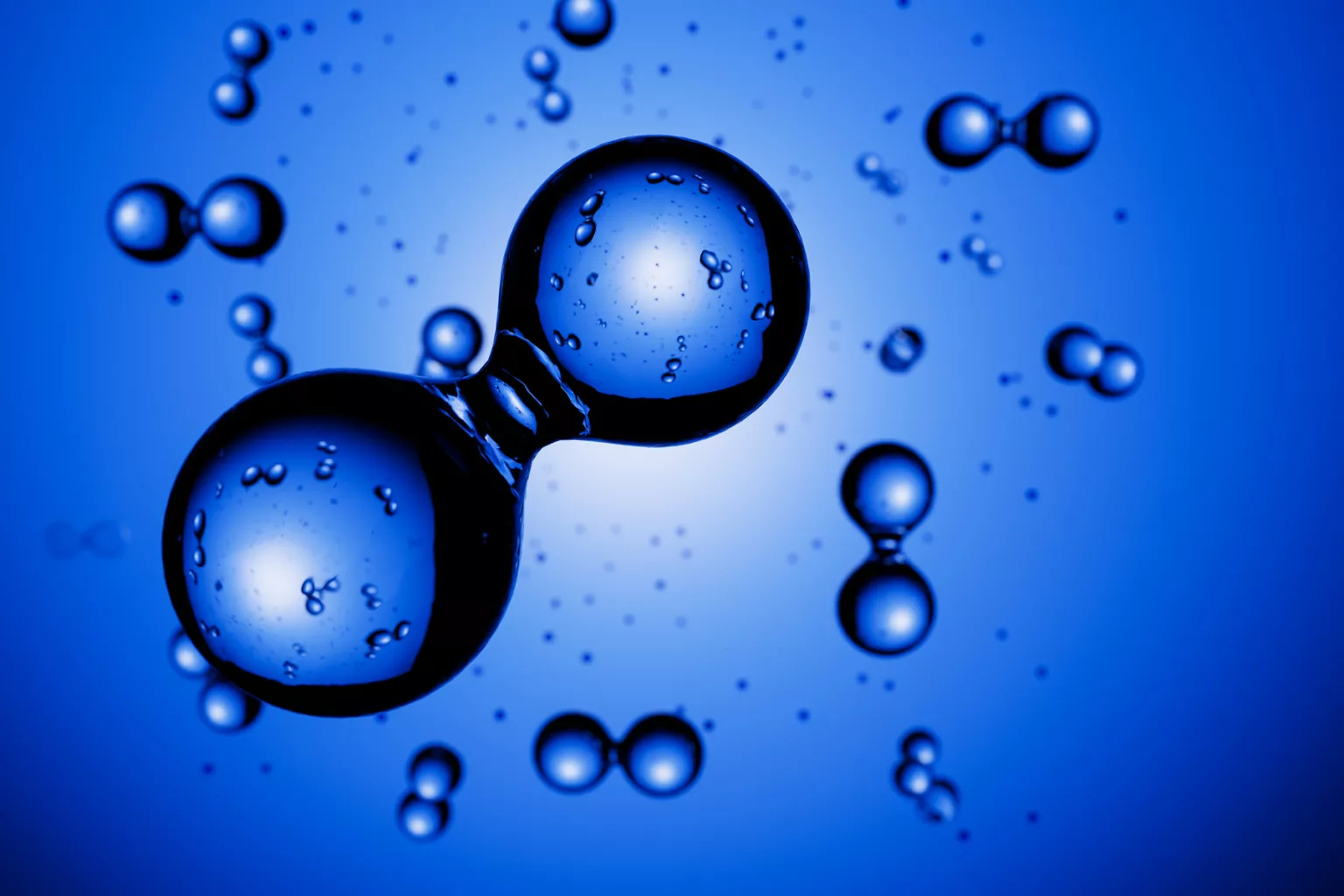 Image of water molecules