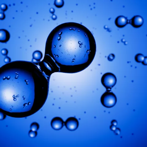 Image of water molecules