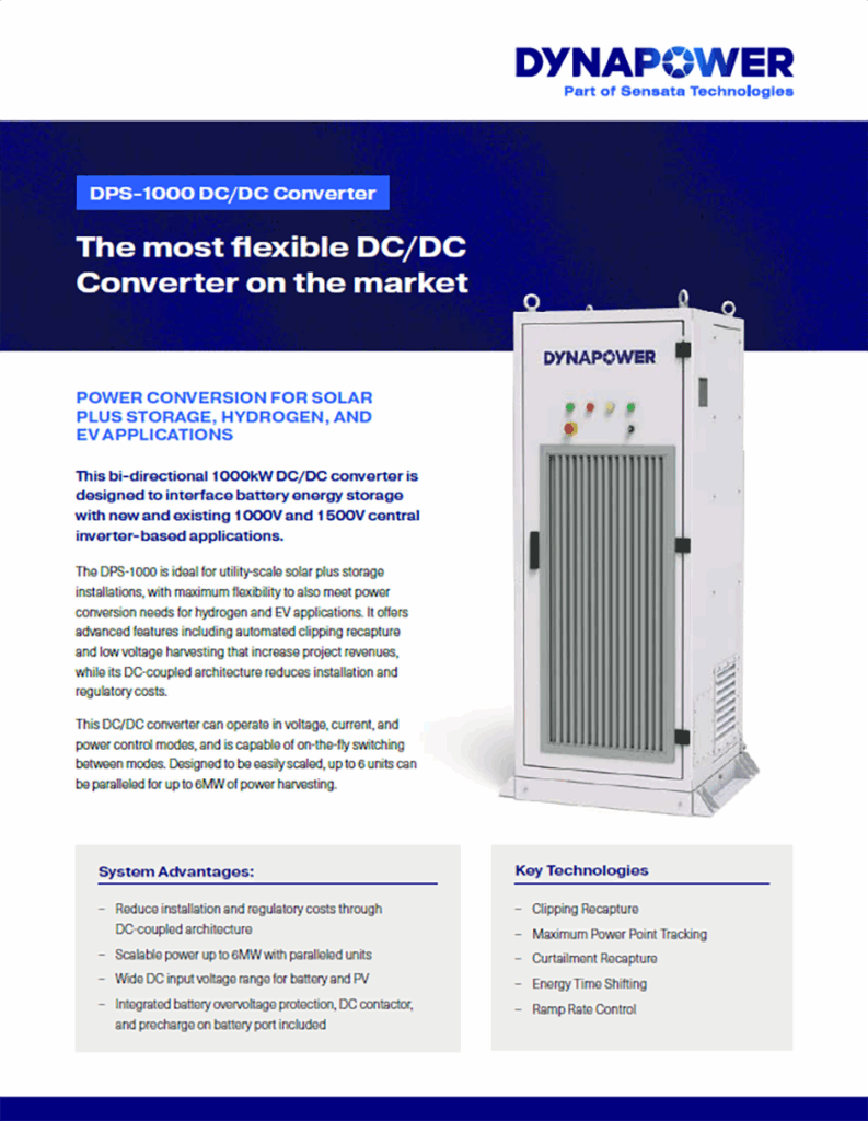 DPS 1000 Datasheet thumbnail image