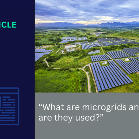 What are microgrids and why are they used?