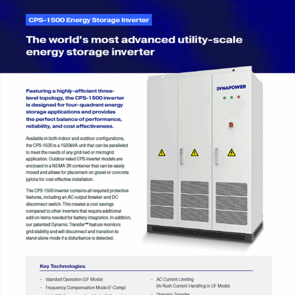 Data Sheets Archives - Dynapower